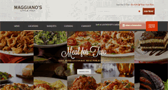 Desktop Screenshot of maggianos.com